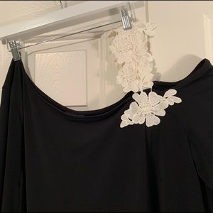 Alfani off the shoulder, peplum sleeved, blouse